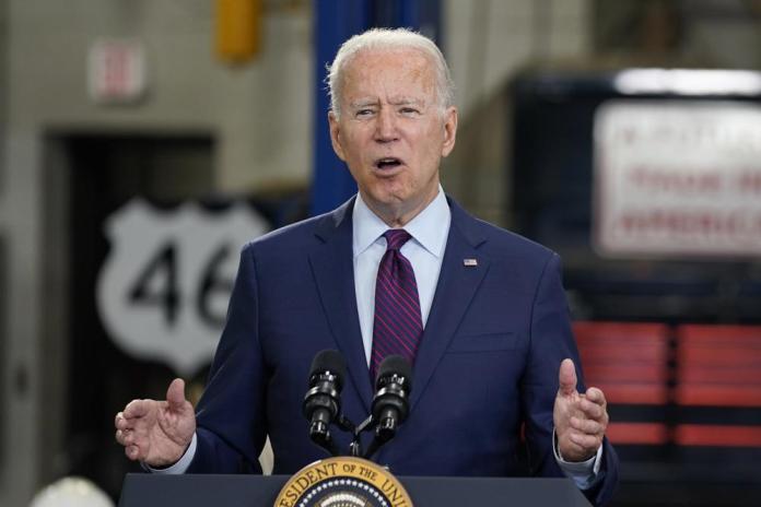Biden speaks volumes in a whisper to make a point