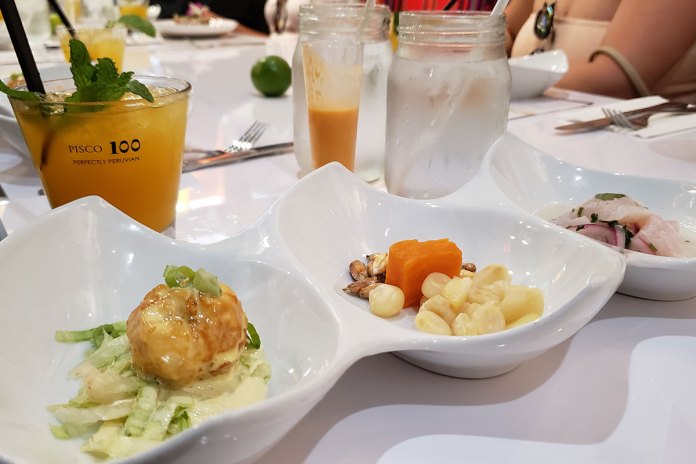 Food samples at Dr Limon