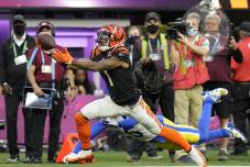 Super Bowl Photo Gallery Thrills and agony as Rams win Super Bowl - Los Angeles Rams punter Johnny Hekker